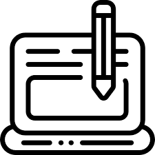 blog clavier d'ordinateur