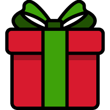 cadeau Un cadeau rouge avec ruban vert