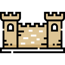 fondations d'un château, la consolidation des fortifications